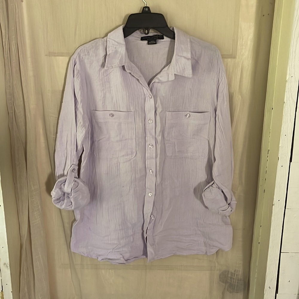 Lavender blouse 1 sm 1 XXL women’s.